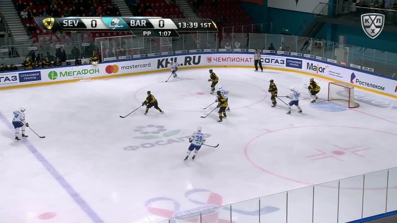 Северсталь - Барыс 3:5, 27 ноября 2018