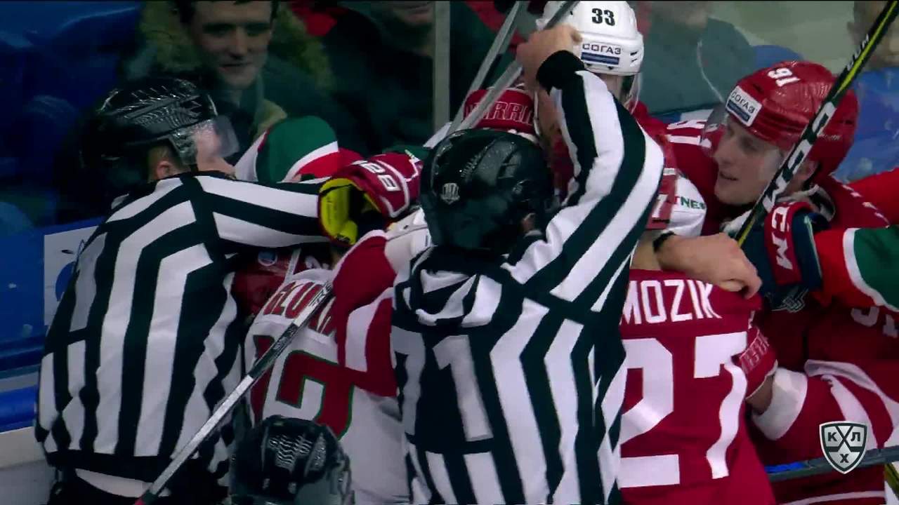 Витязь - Ак Барс 1:4, 15 ноября 2017