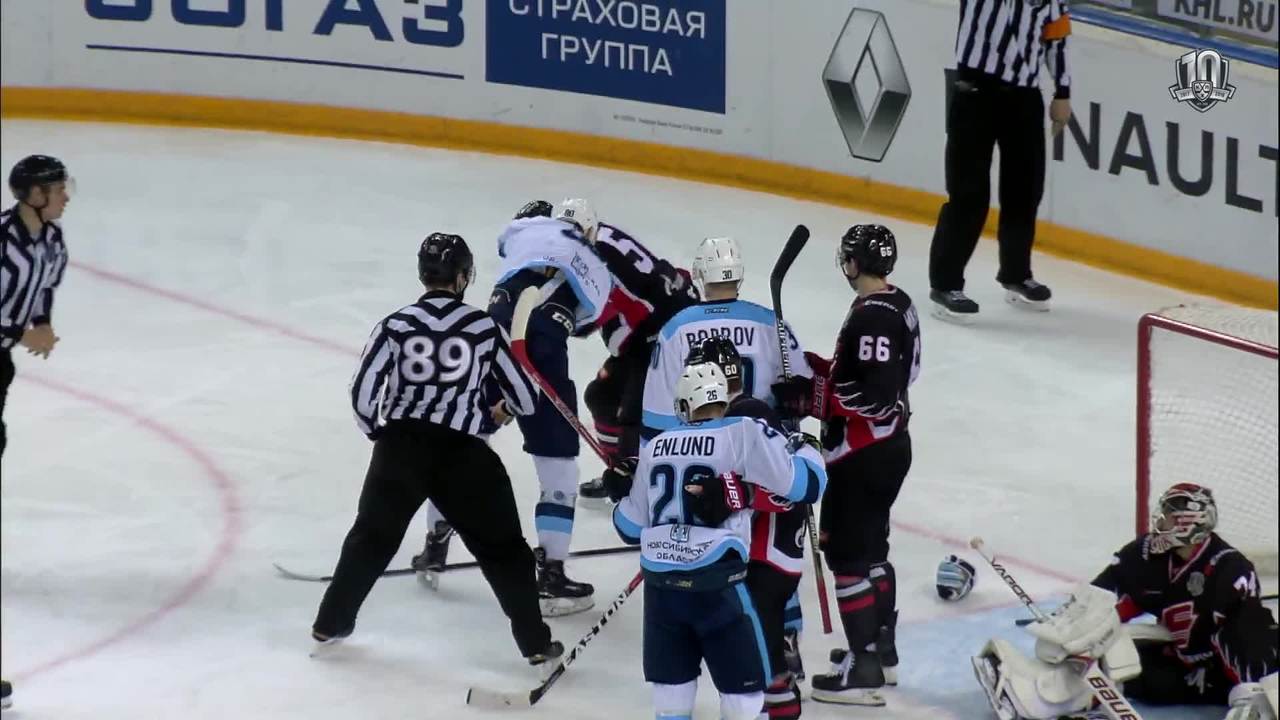 Авангард - Сибирь 1:0, 17 ноября 2017