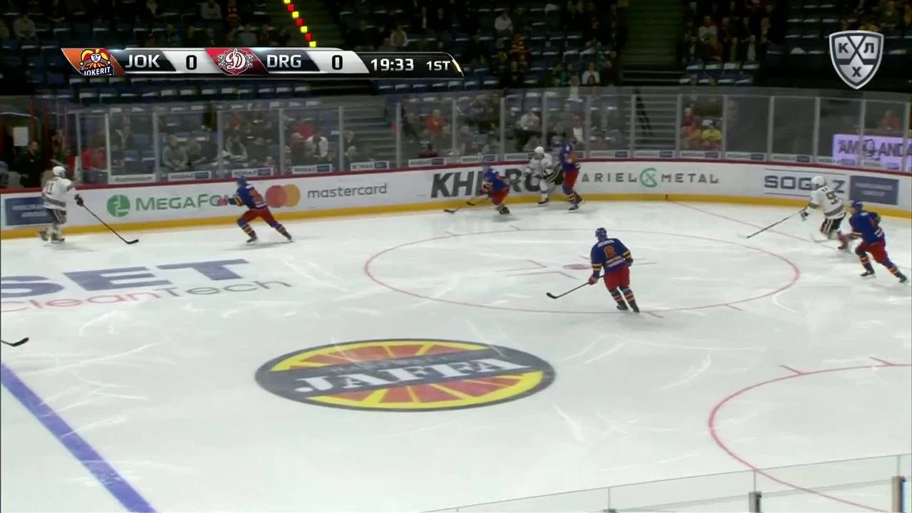 Йокерит - Динамо Р 7:3, 22 октября 2018