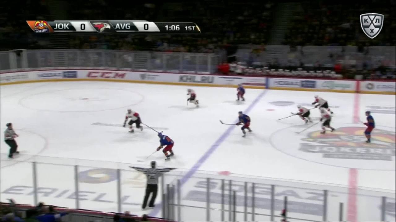 Йокерит - Авангард 7:4, 21 ноября 2018