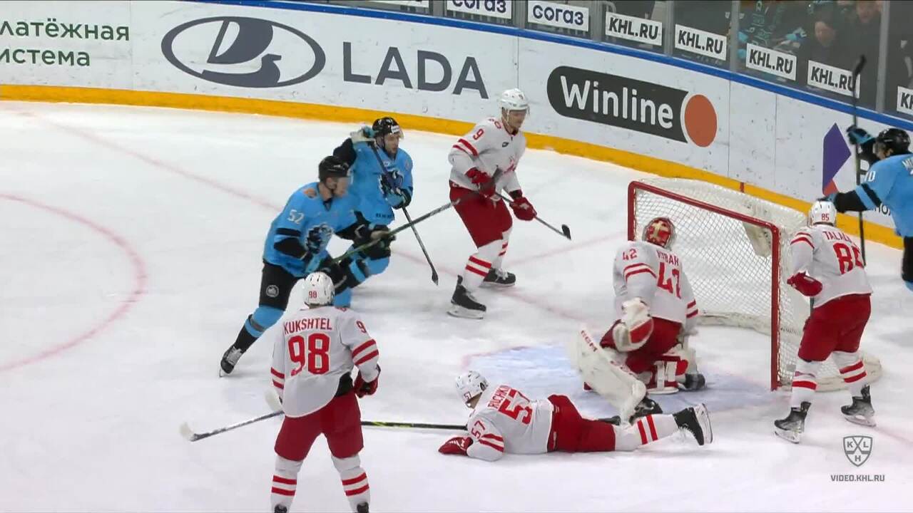 Динамо Мн - Спартак I 07.02.2023 I Обзор матча КХЛ
