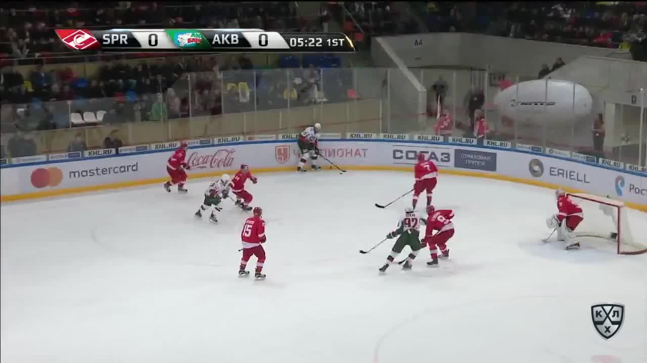 Спартак - Ак Барс 1:0