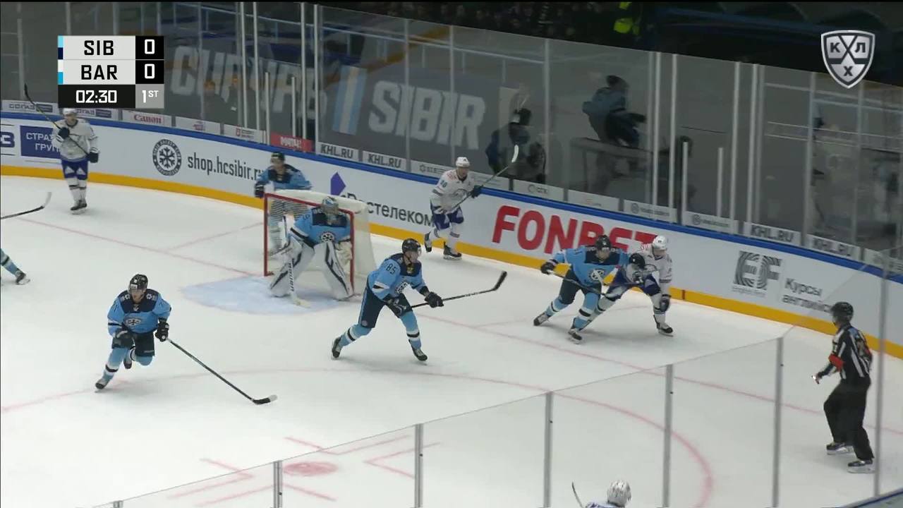 Сибирь – Барыс 0:2, 11 октября 2019   