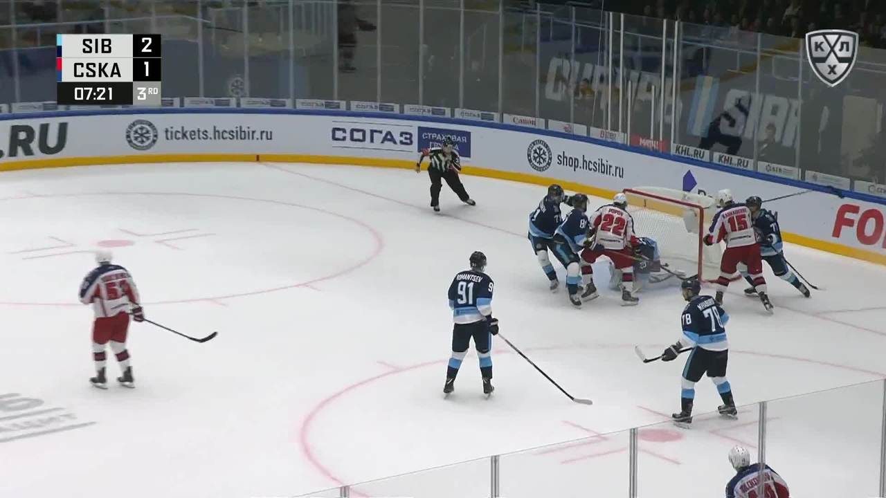 Сибирь - ЦСКА 2:1, 31 октября 2019