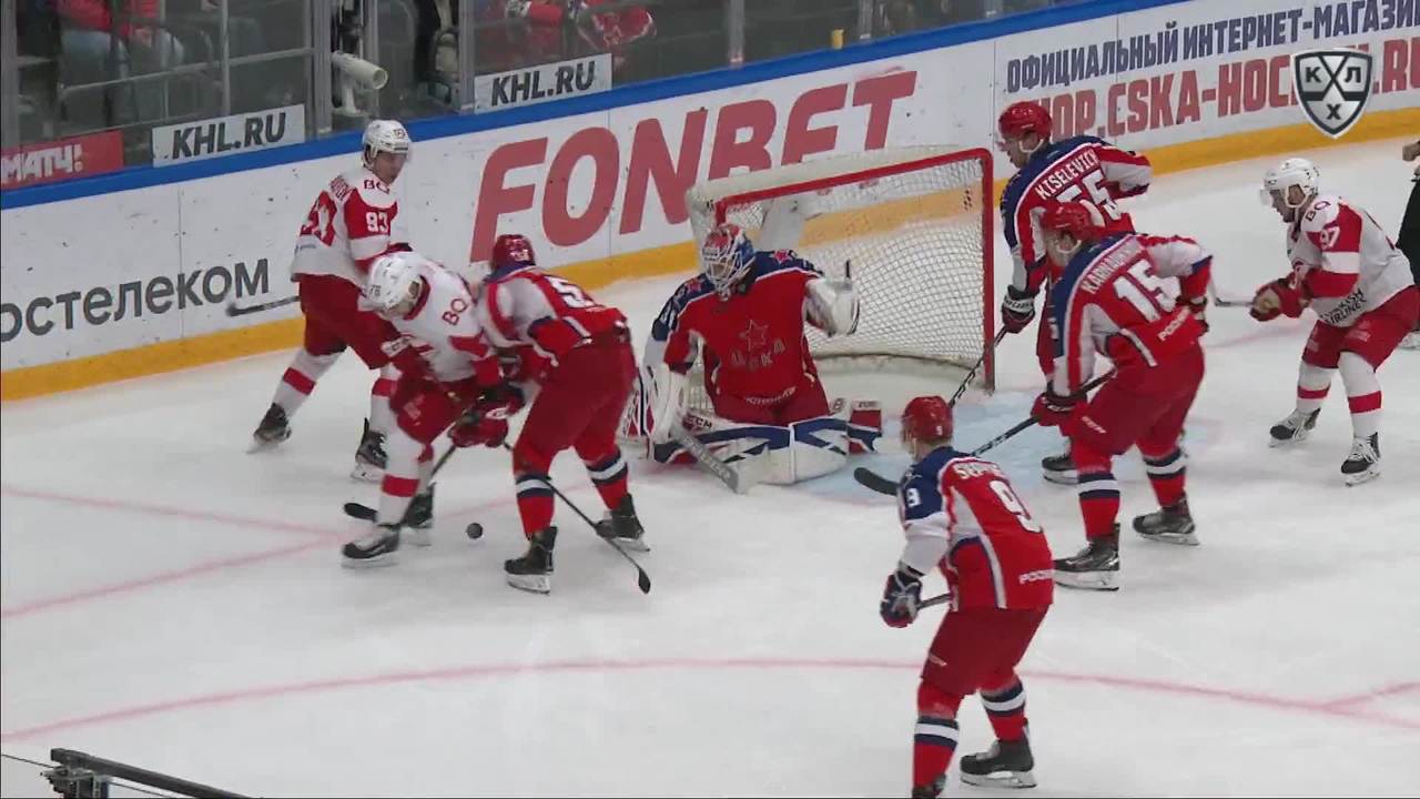 ЦСКА - Спартак 2:3 OT, 12 ноября 2019