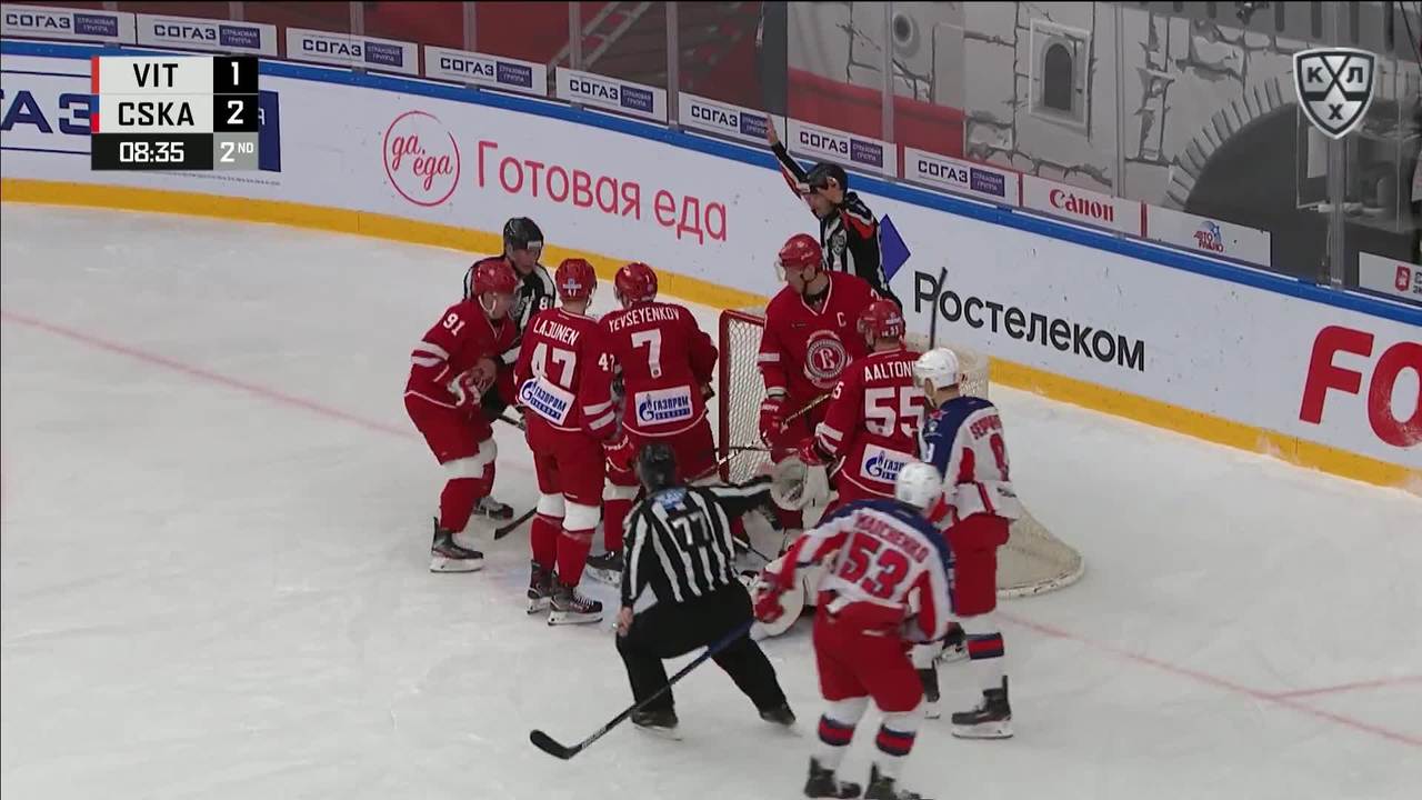 Витязь – ЦСКА 2:3 ОТ, 20 ноября 2019   