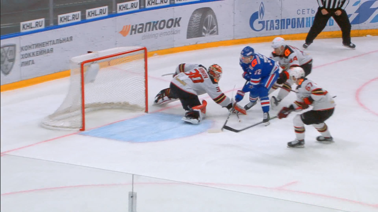 СКА - Авангард 5:2, 26 октября 2020