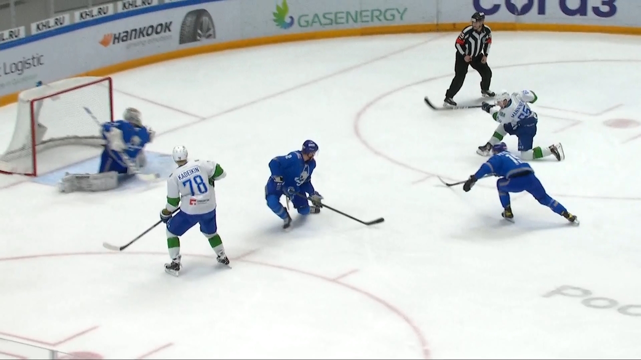 Барыс - Салават Юлаев 3:6, 14 января 2021
