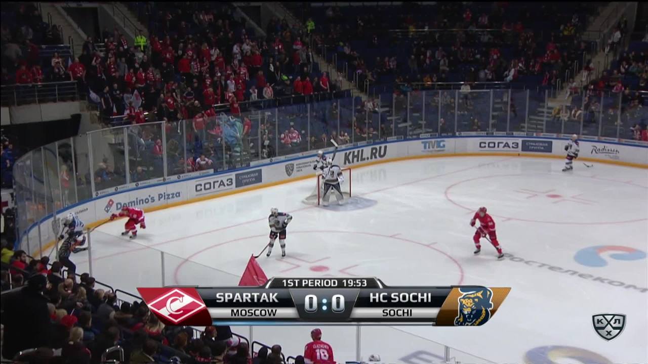 Спартак - ХК Сочи 1:3