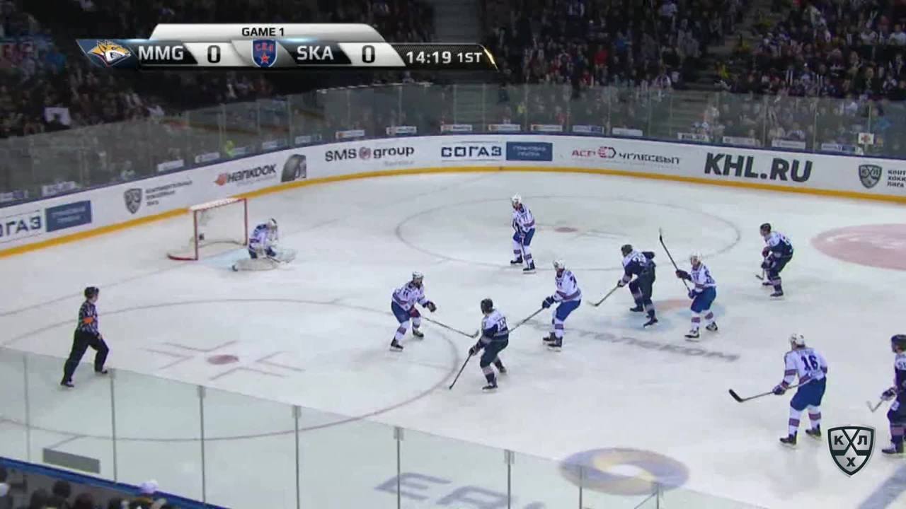 Кубок Гагарина 2017, Металлург Мг - СКА 4:5 (Серия 0-1)