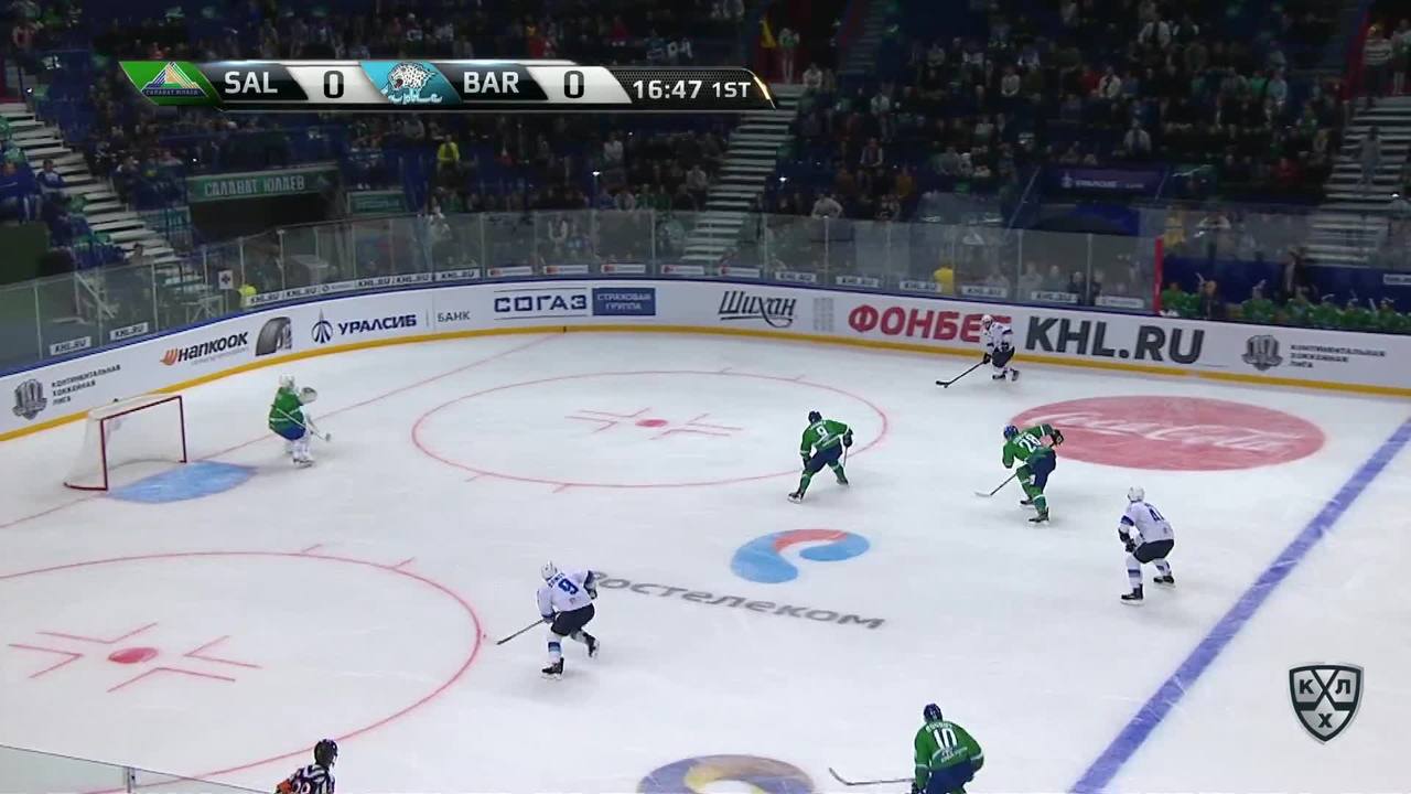Салават Юлаев - Барыс 3:5, 5 сентября 2017