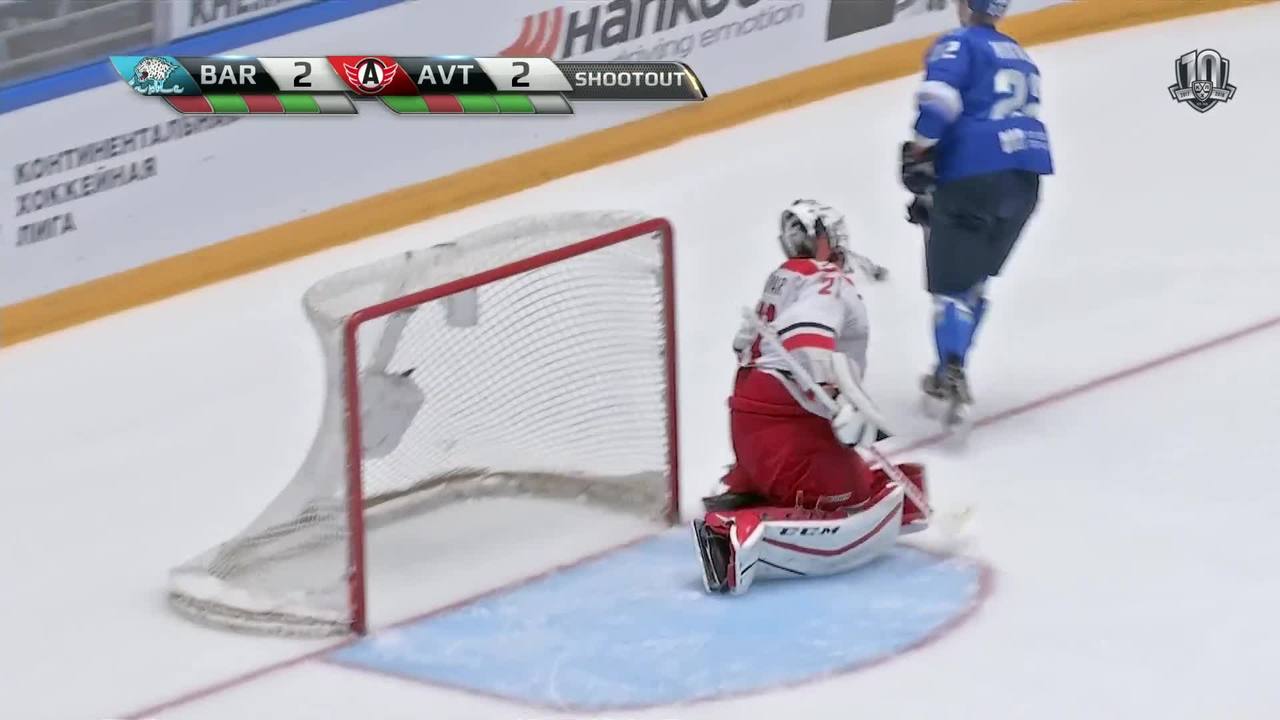 Барыс - Автомобилист 2:3 Б, 23 января 2018