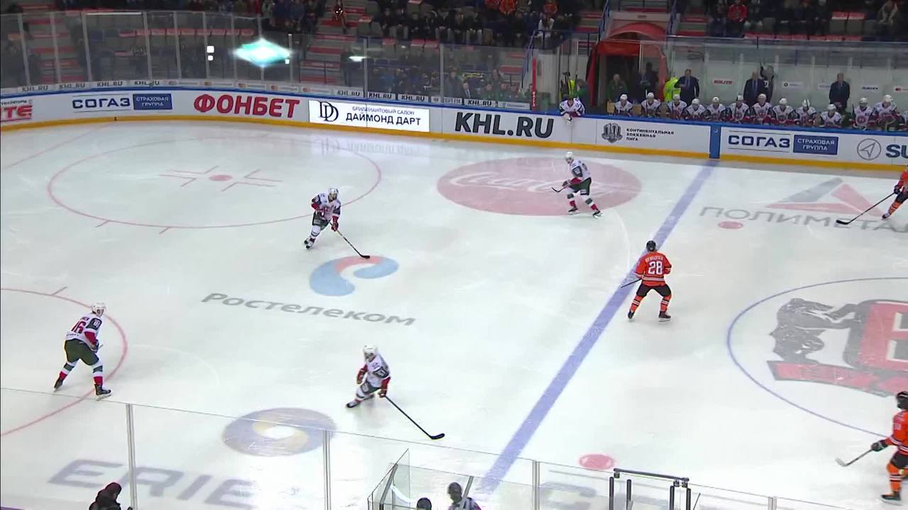 Кубок Гагарина 2018, Амур - Ак Барс 1:3 (Серия 1-3), 8 марта 2018