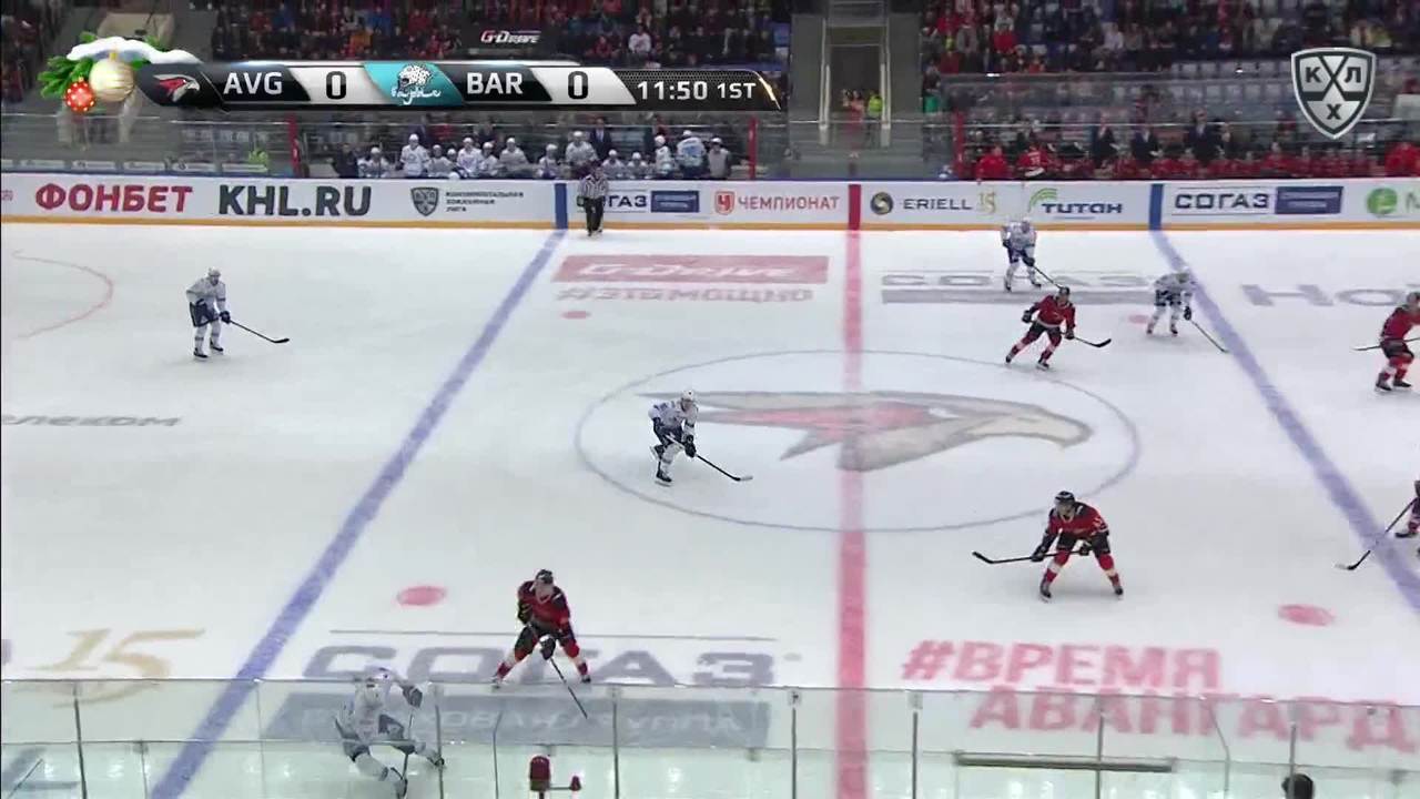 Авангард - Барыс 4:3 Б, 30 декабря 2018